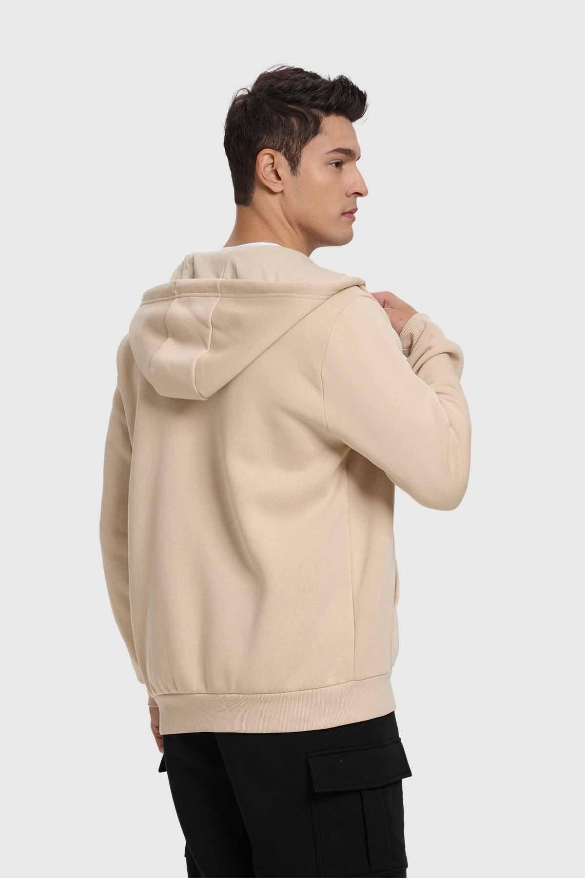 Polerón Hombre Beige-2