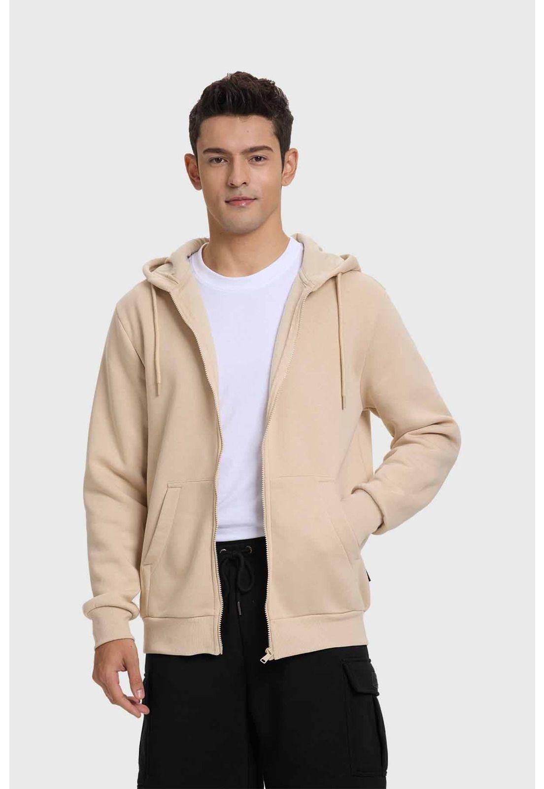 Polerón Hombre Beige - ll-0