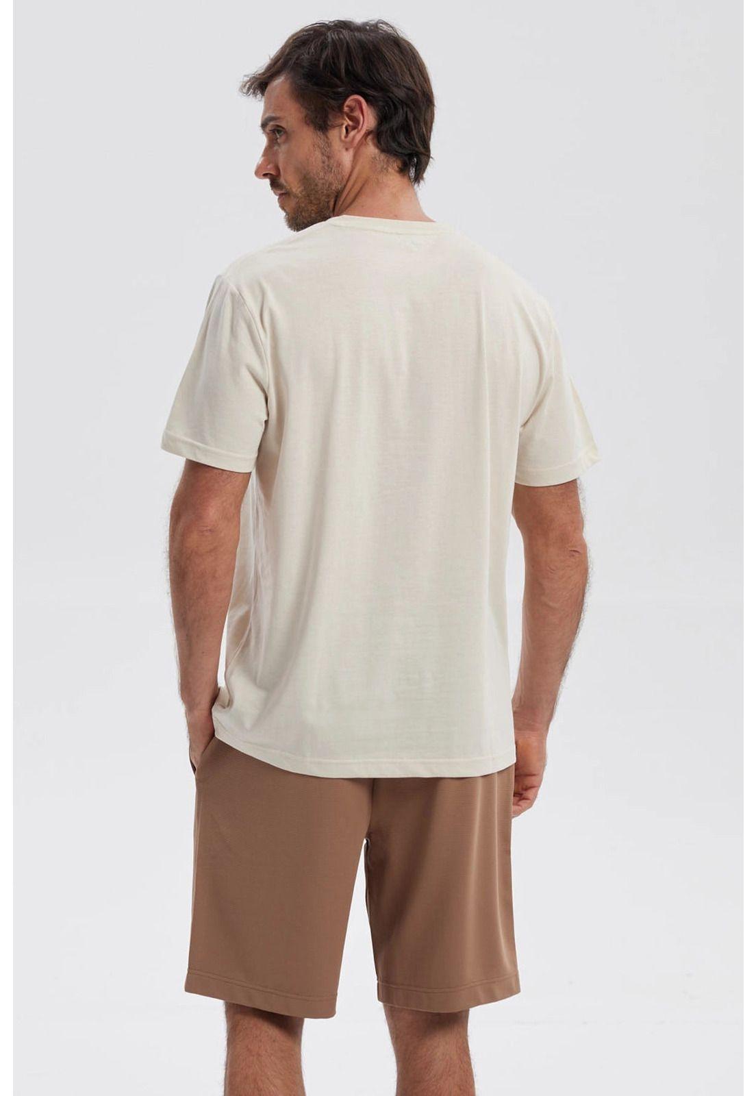Polera Hombre Básica Beige-2
