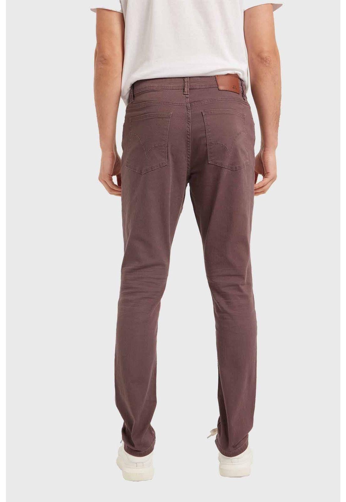 Jeans Hombre Slim Berenjena - ll-2