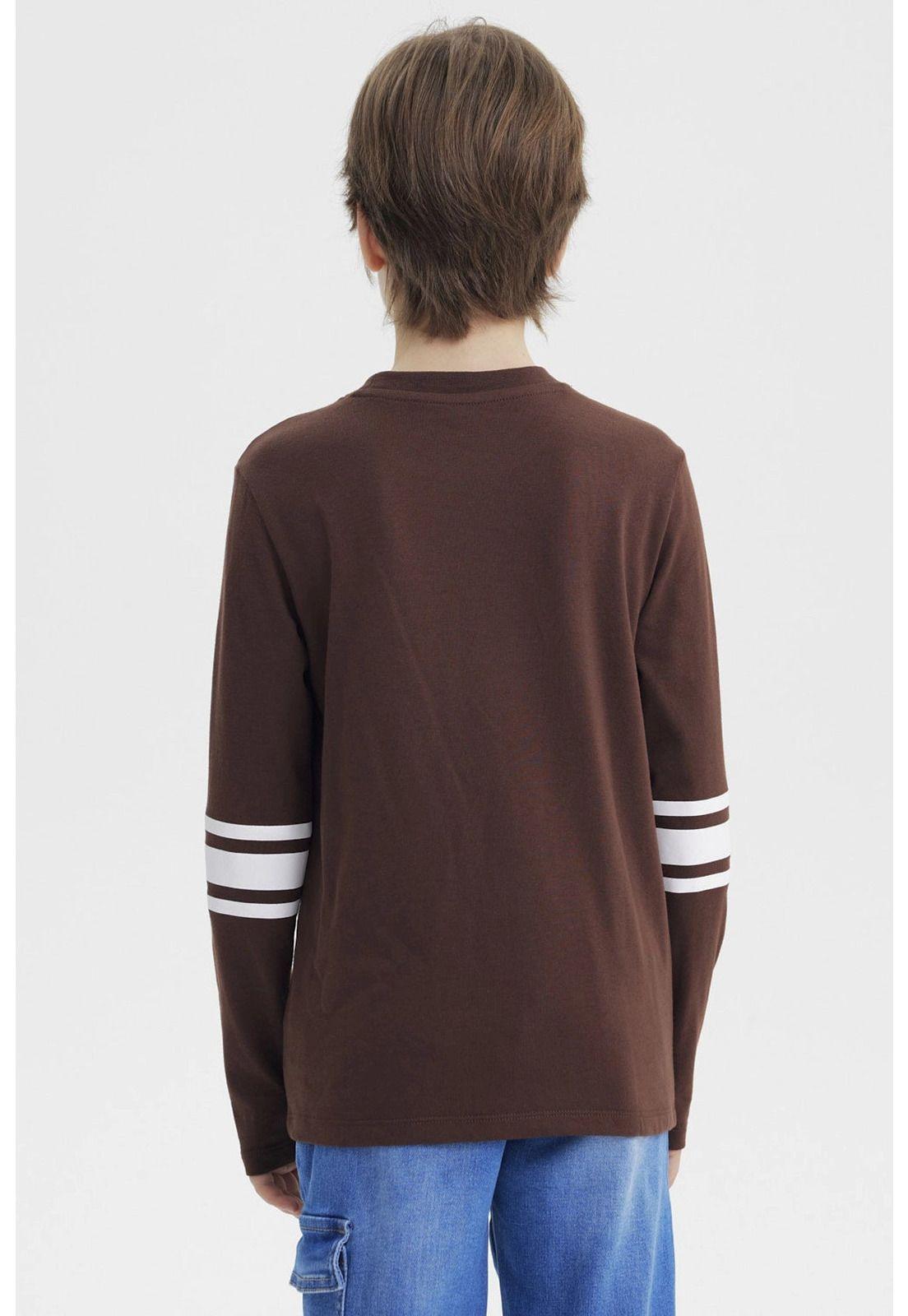 Polera Niño Slim Café - ll-2