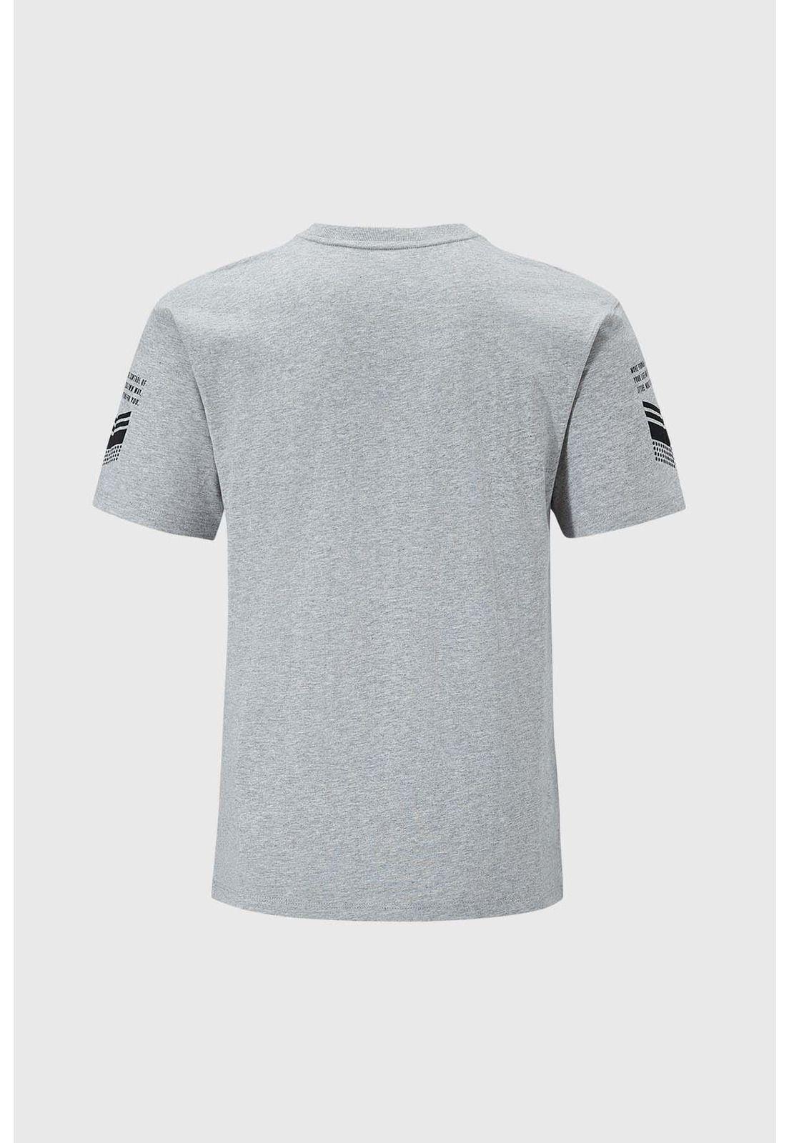 Polera Niño Oversize Letras Gris-1