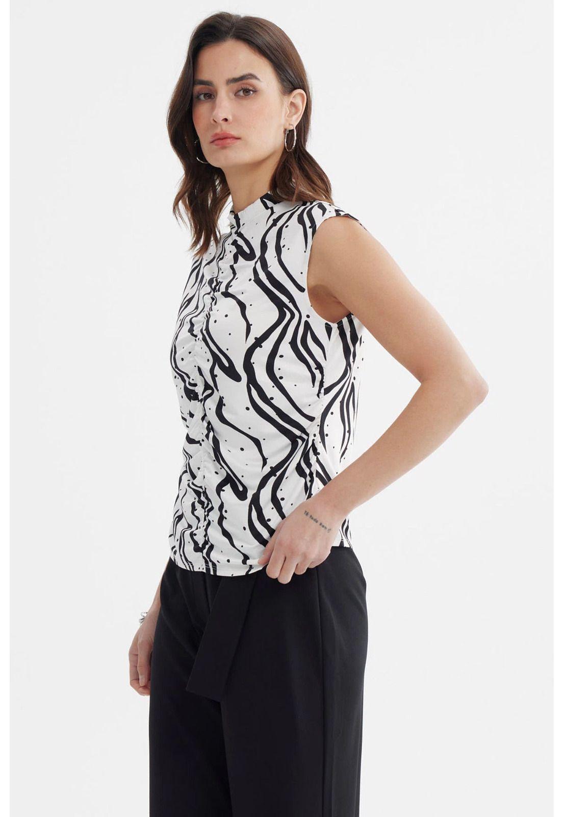 Polera Mujer Ajustado Crudo - lll-1
