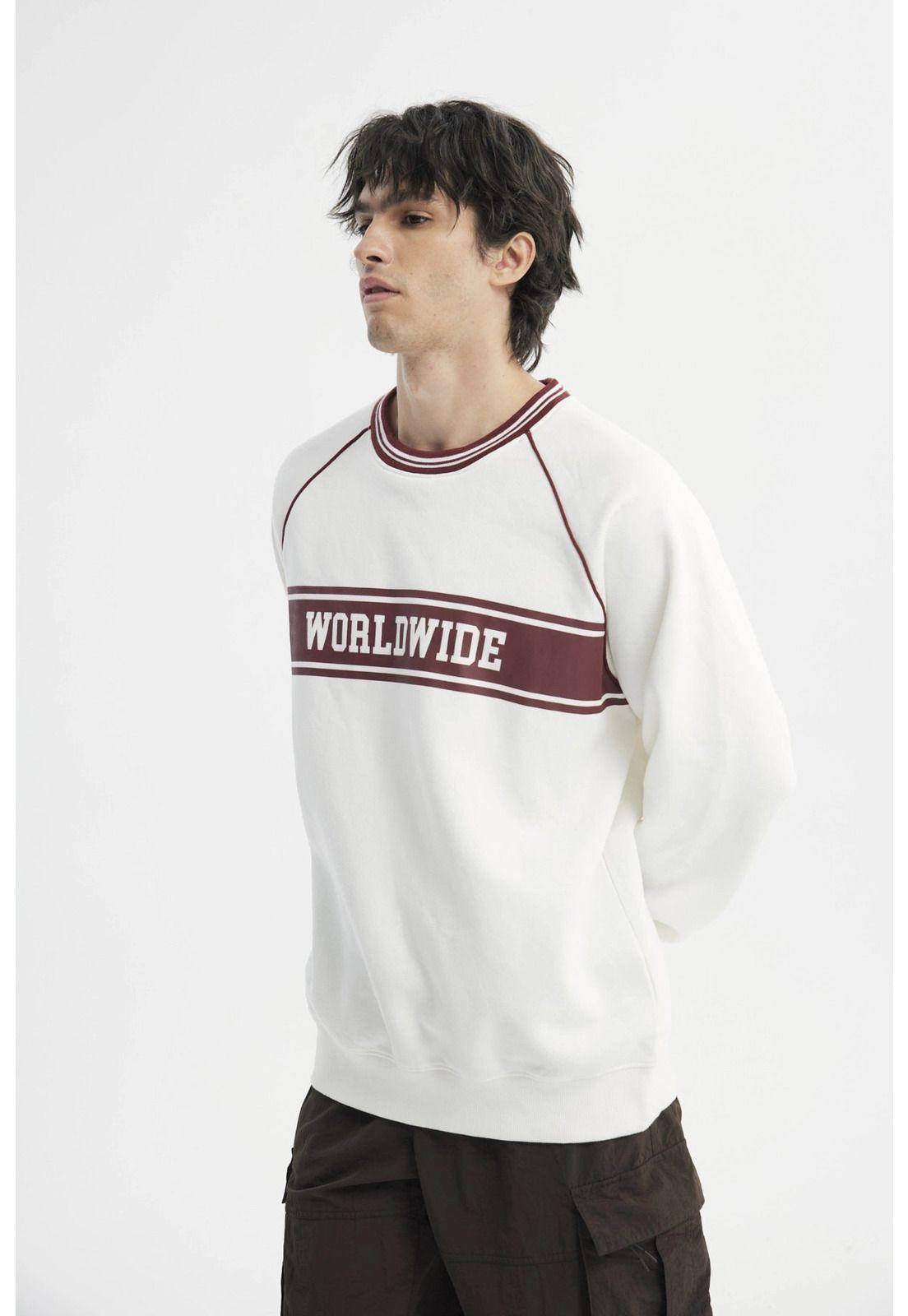 Polerón Hombre Oversize Crudo-1
