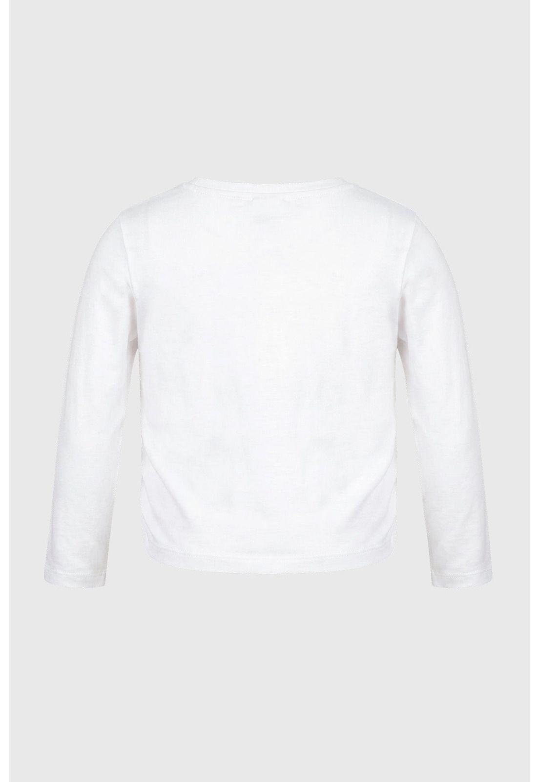 Polera Niña Regular Crudo-1