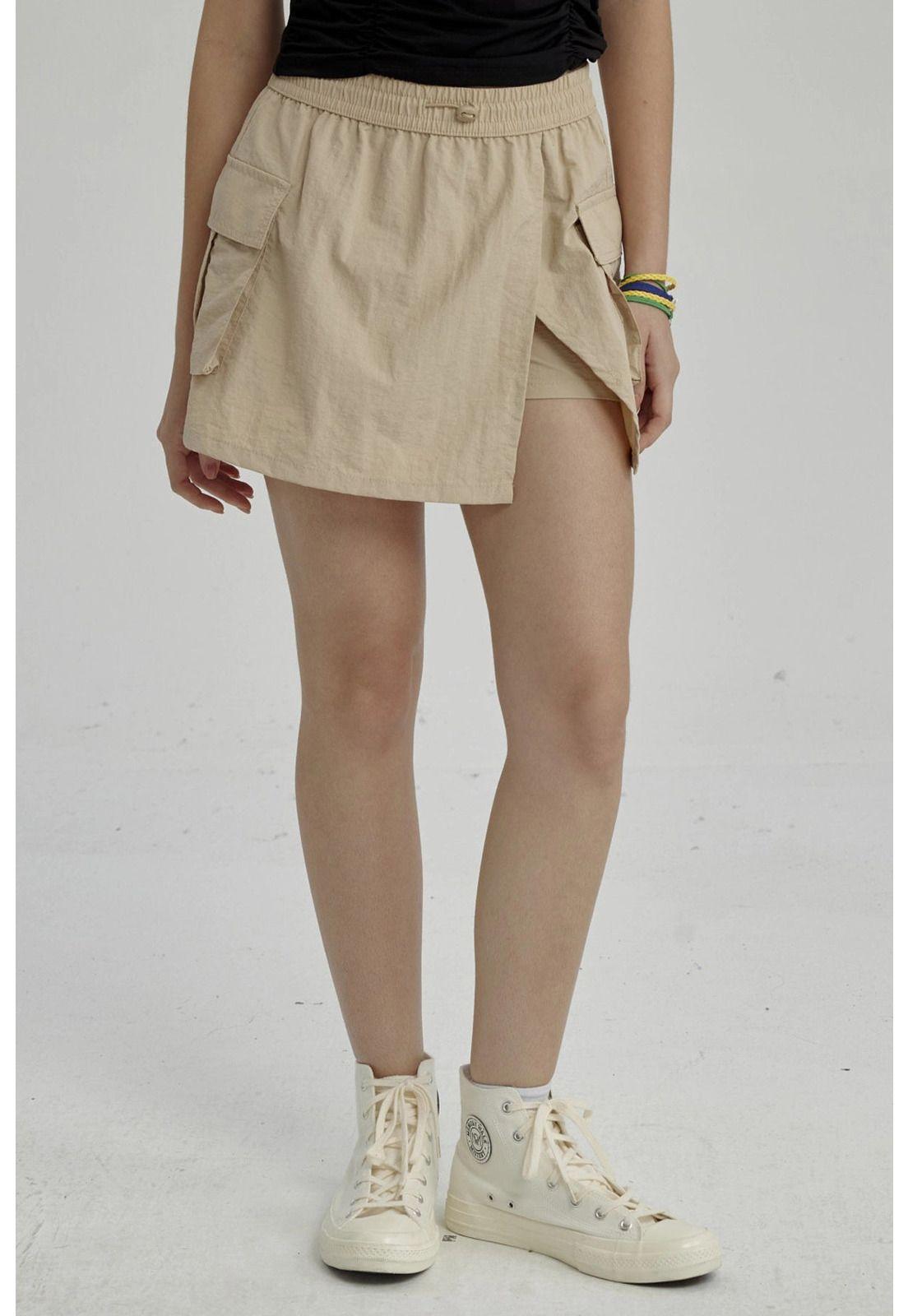 Short Niña Teen Beige-0