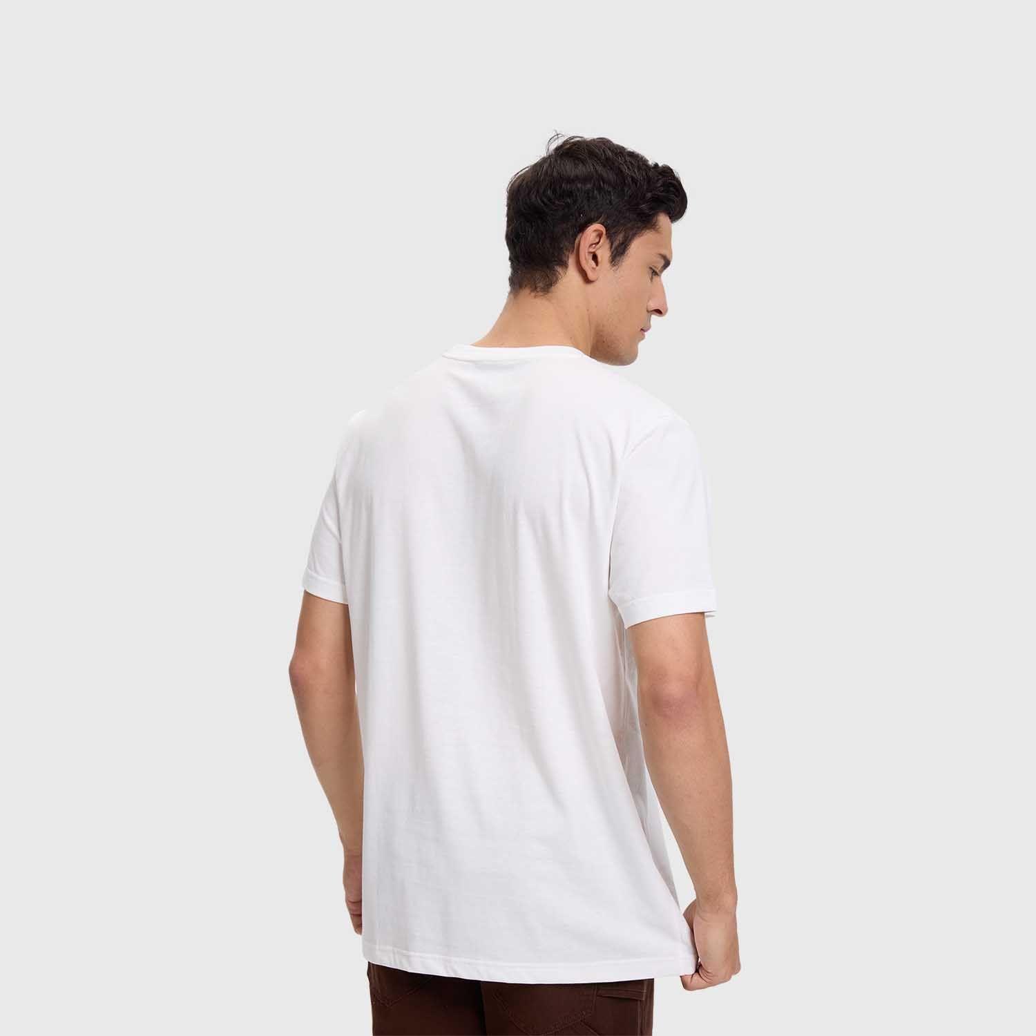 Polera Hombre Sports Basket Blanco Fashion's Park-2