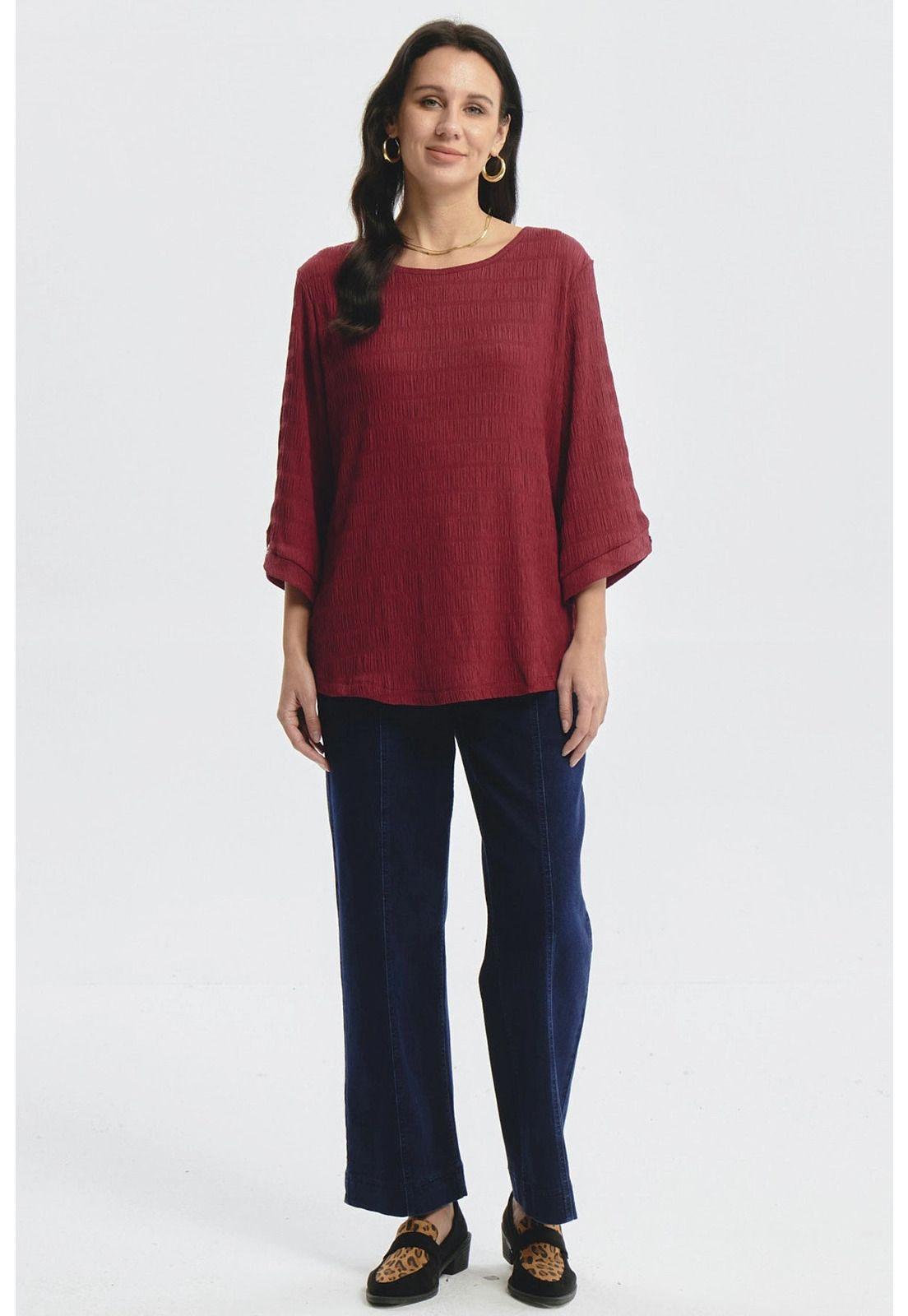 Polera Mujer Slim Rojo - lll-3