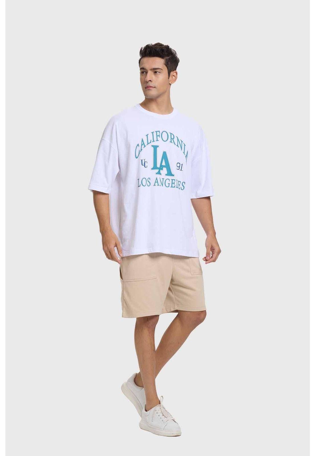 Polera Hombre College Blanca-3