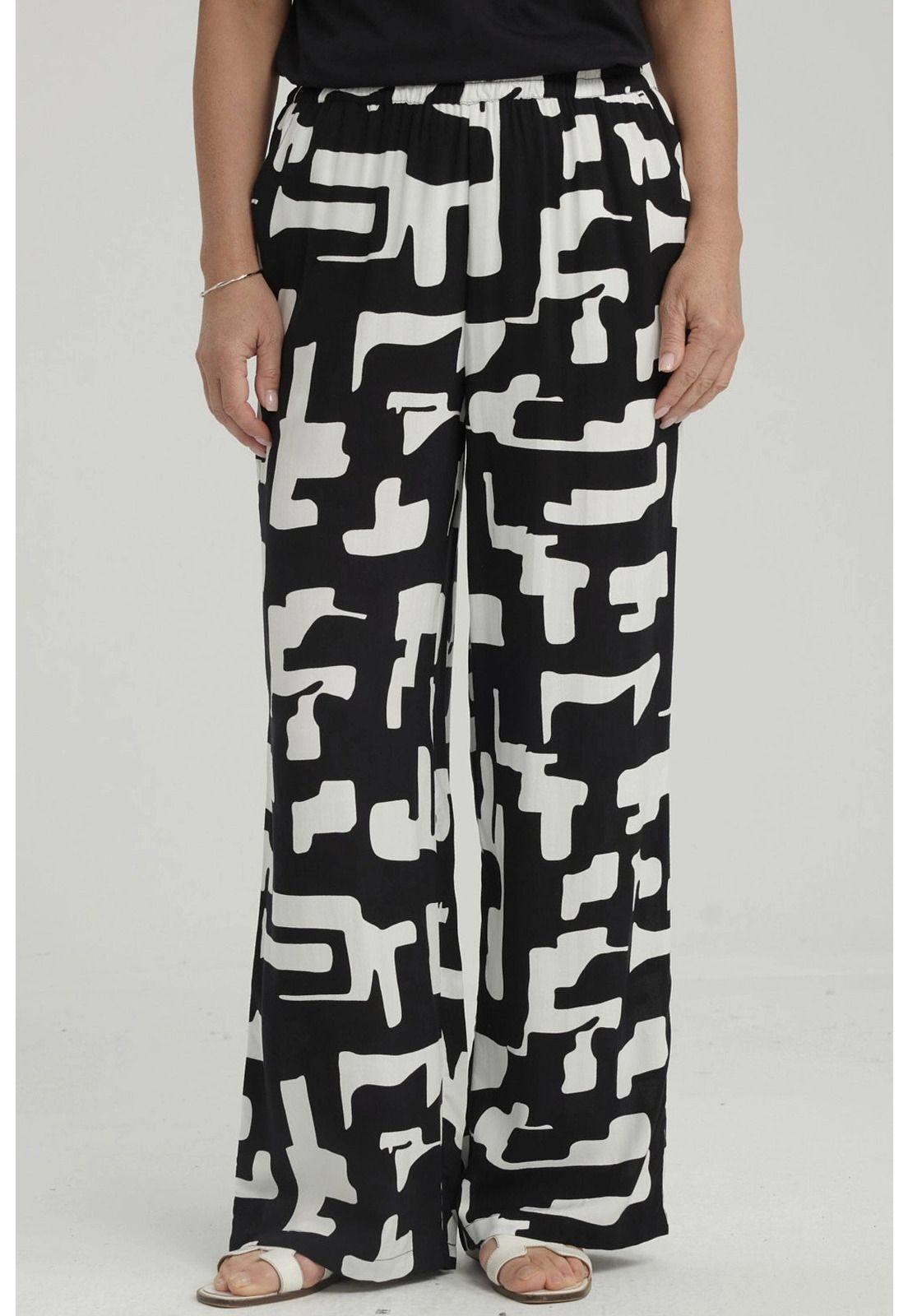 Pantalón Mujer Rapport Negro-0