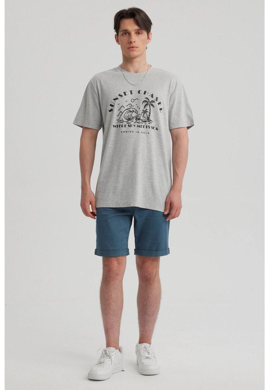 Bermuda Hombre Color Moda Petróleo-1