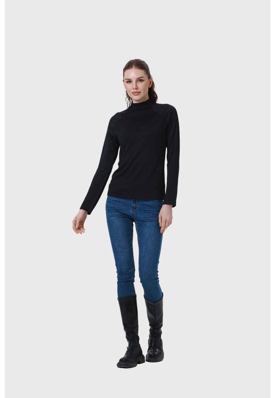 Polera Mujer Camman Negro-3