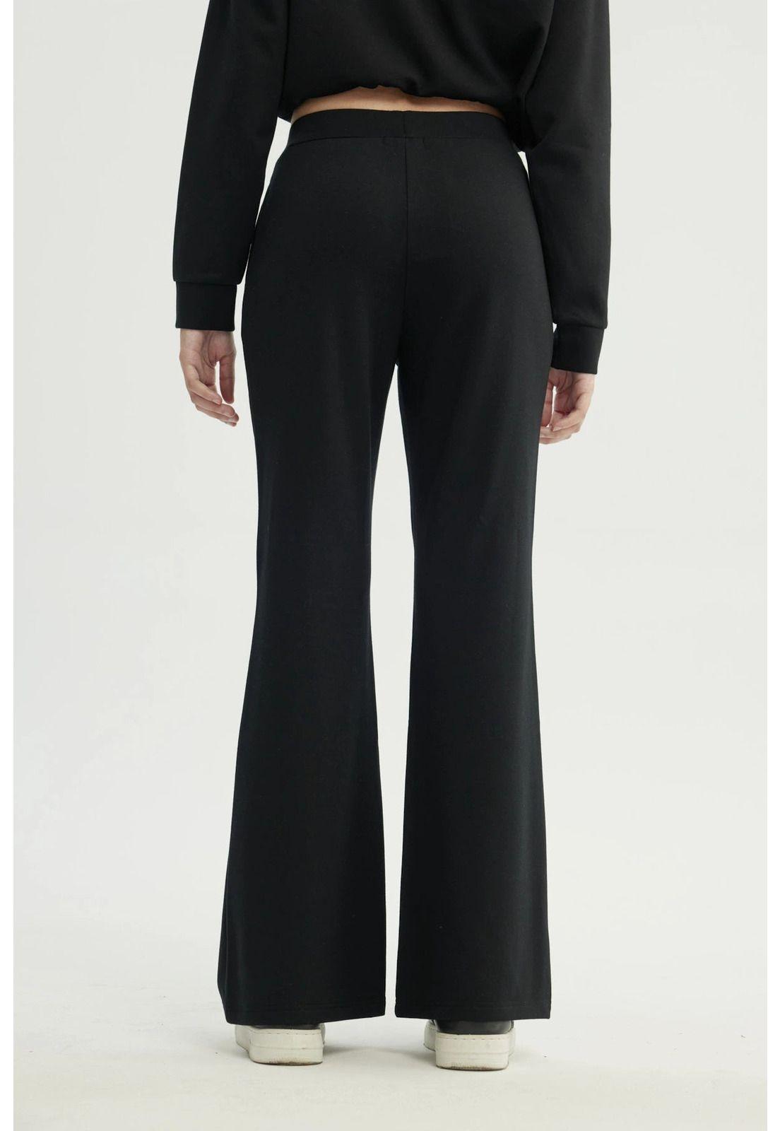 Pantalón Buzo Mujer Basta Evasee Negro-2