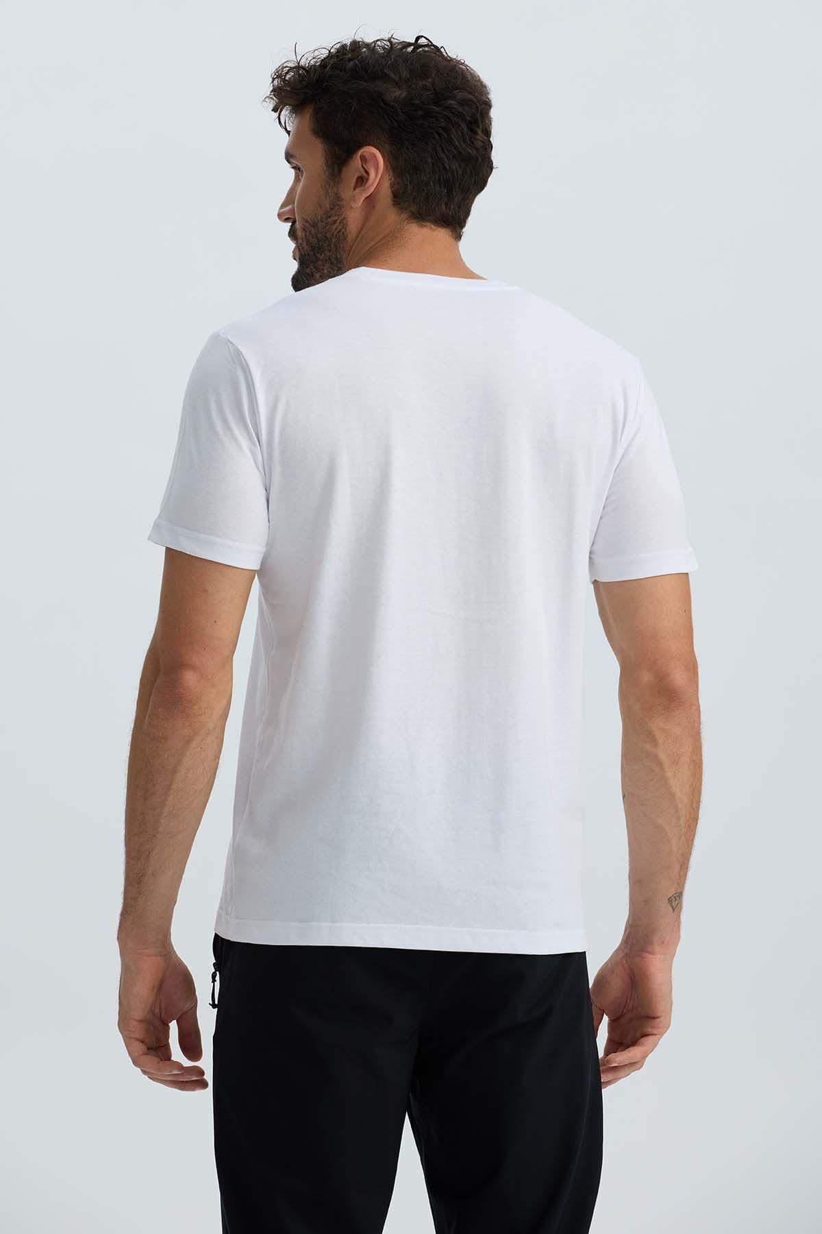 Polera Hombre Básica Blanco-2