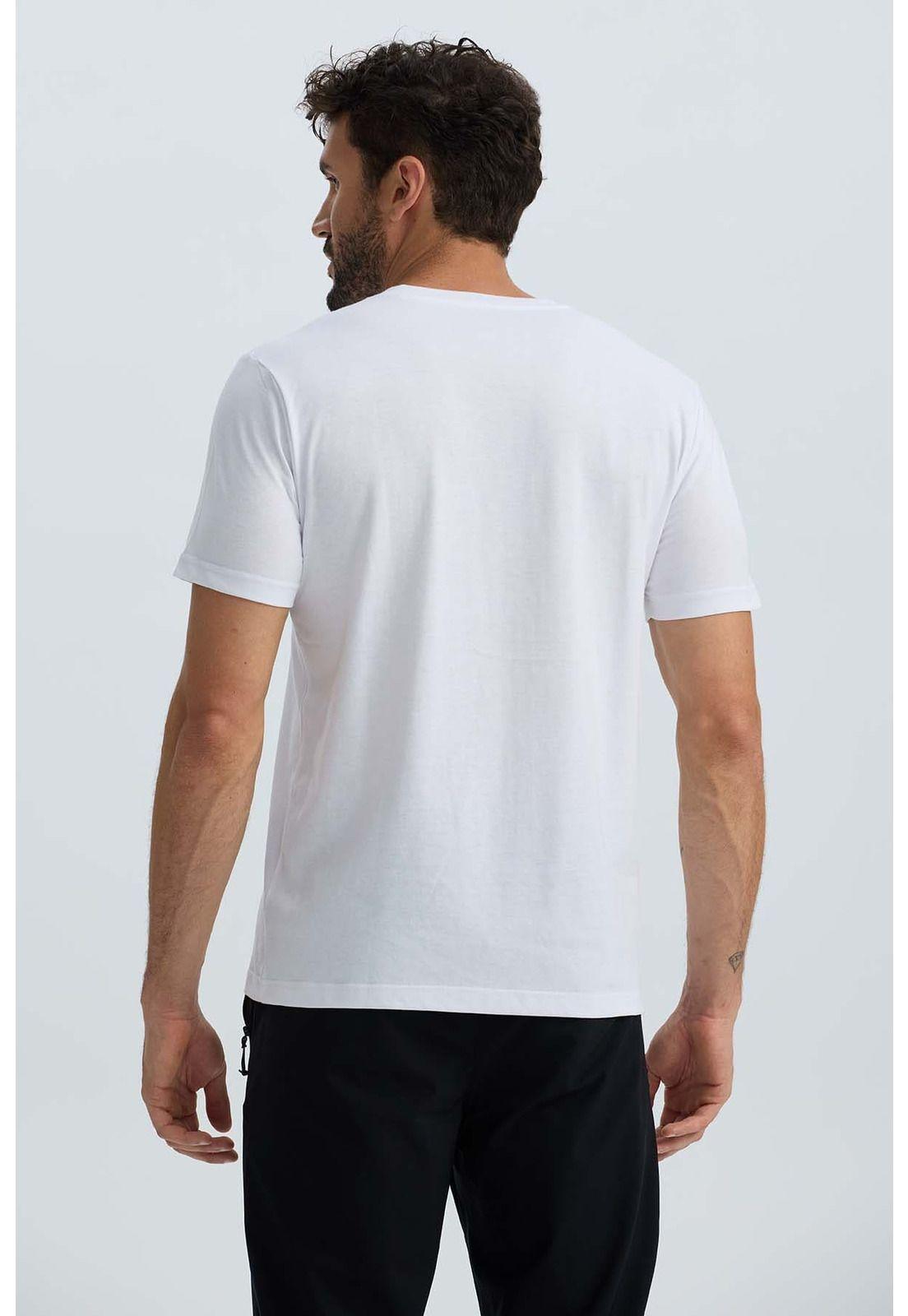 Polera Hombre Básica Blanco-2