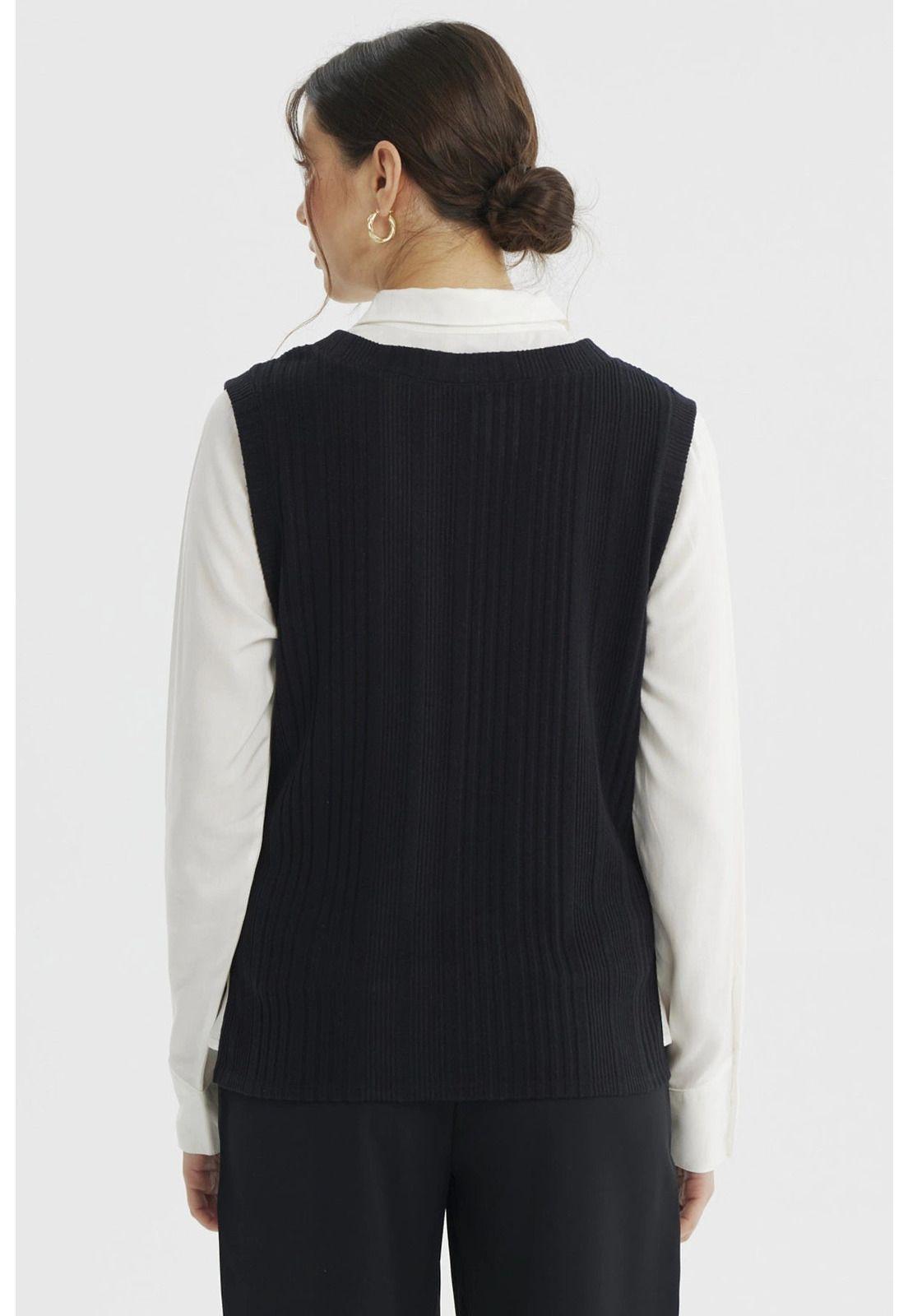 Sweater Mujer Vuelo Negro - ll-2