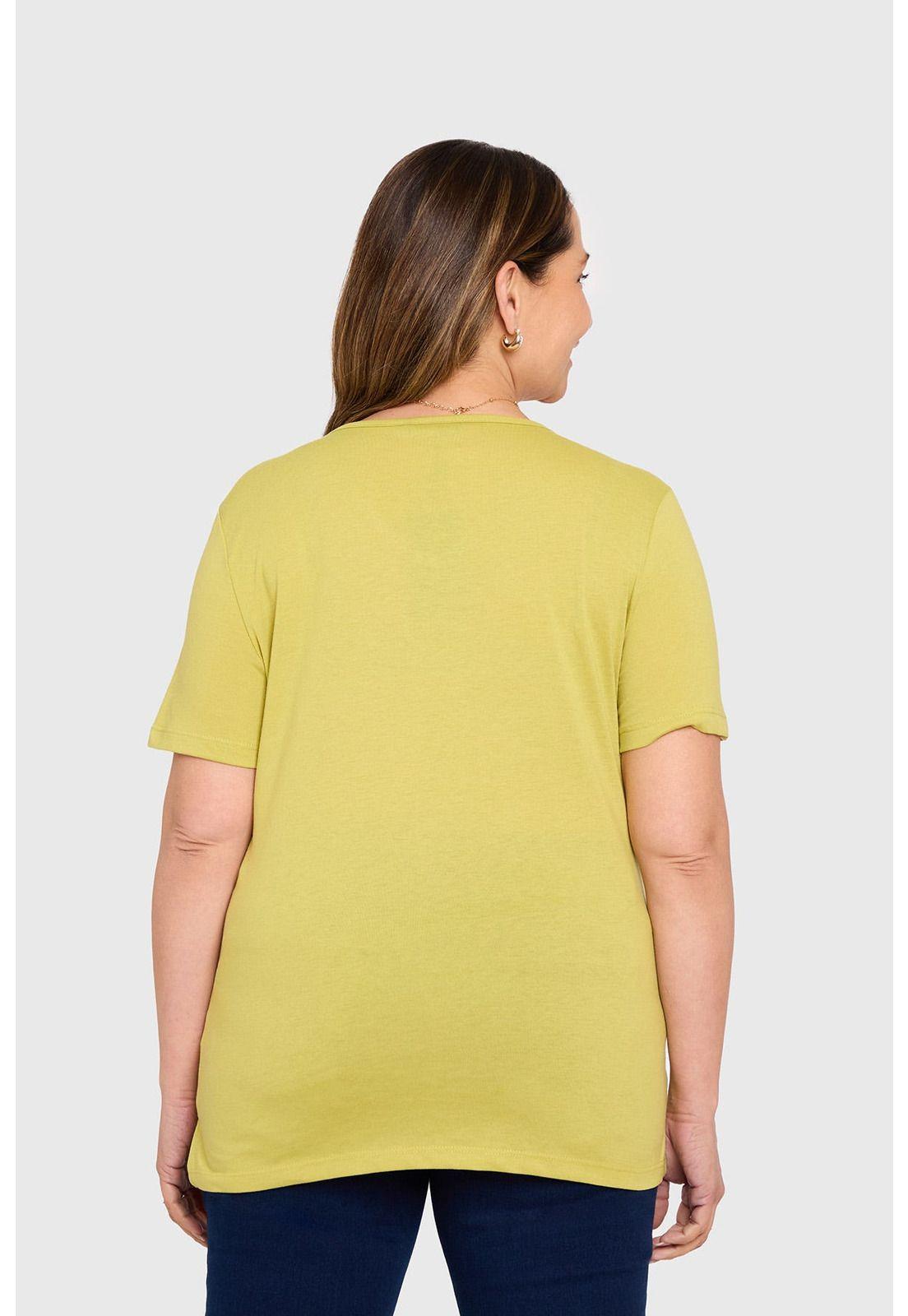 Polera Mujer Tachas Pistacho-2