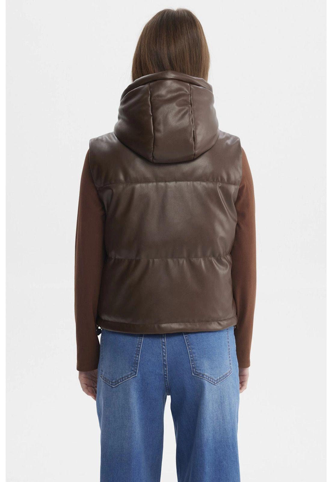 Parka Mujer Juvenil Café Oscuro - ll-2