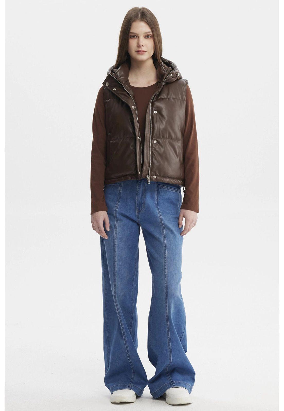 Parka Mujer Juvenil Café Oscuro - ll-3