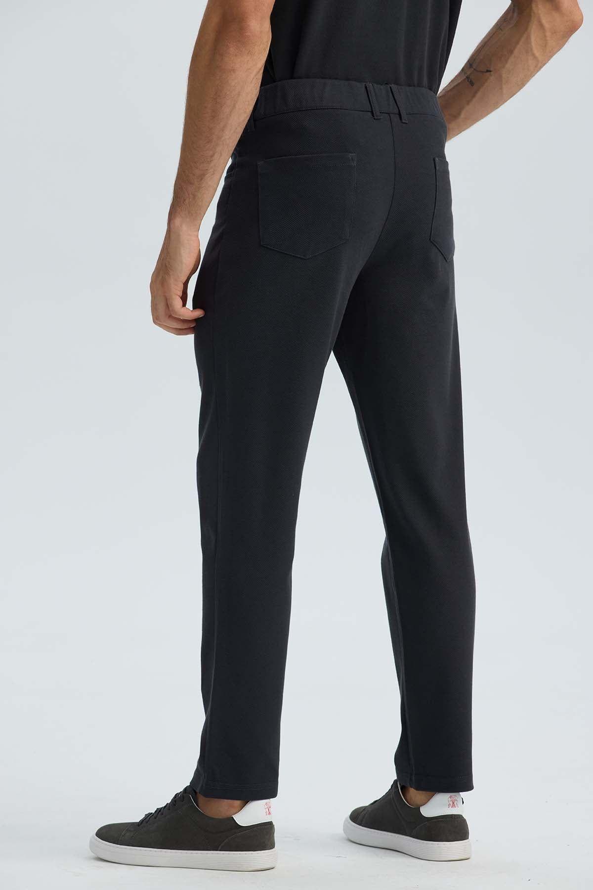 Pantalón Hombre 5 Pocket Negro-2