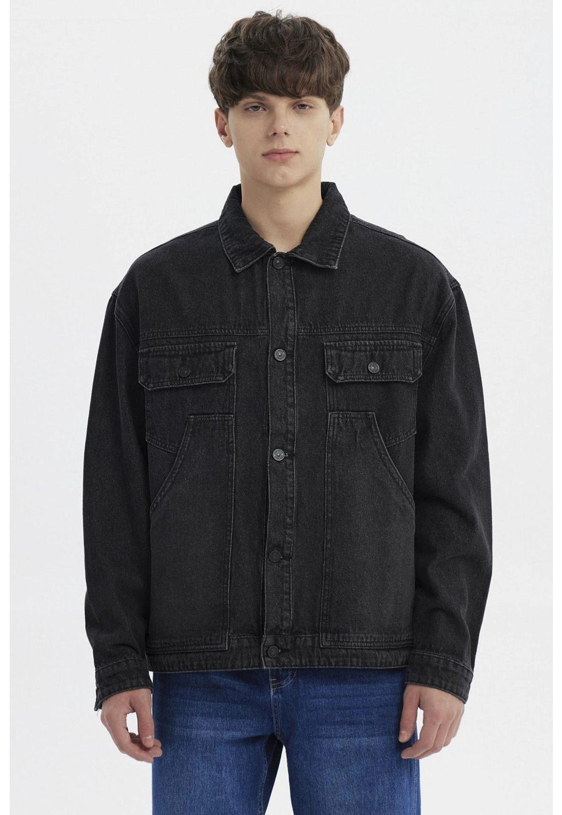 Chaqueta Hombre Clásica Negro - V-0