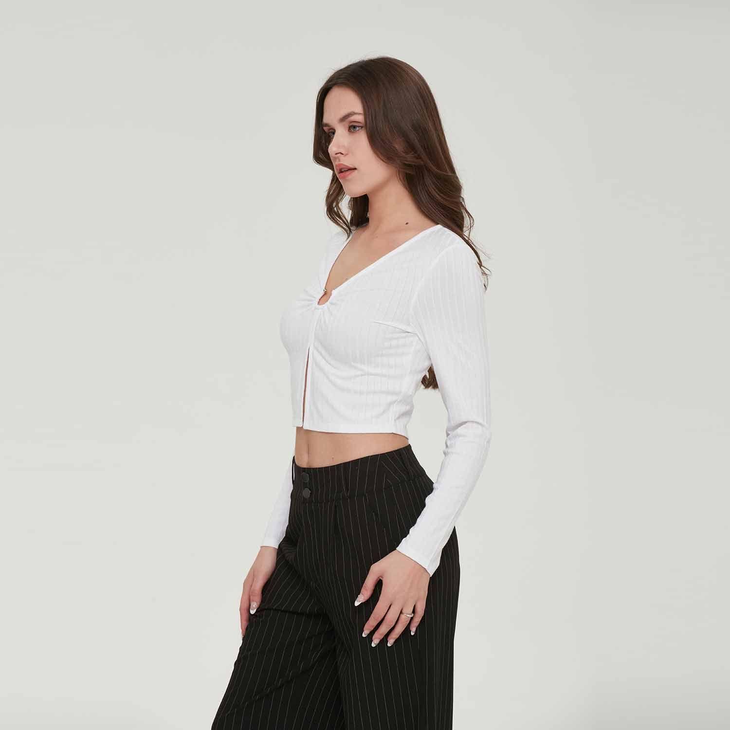 Polera Mujer Argolla Beige-3