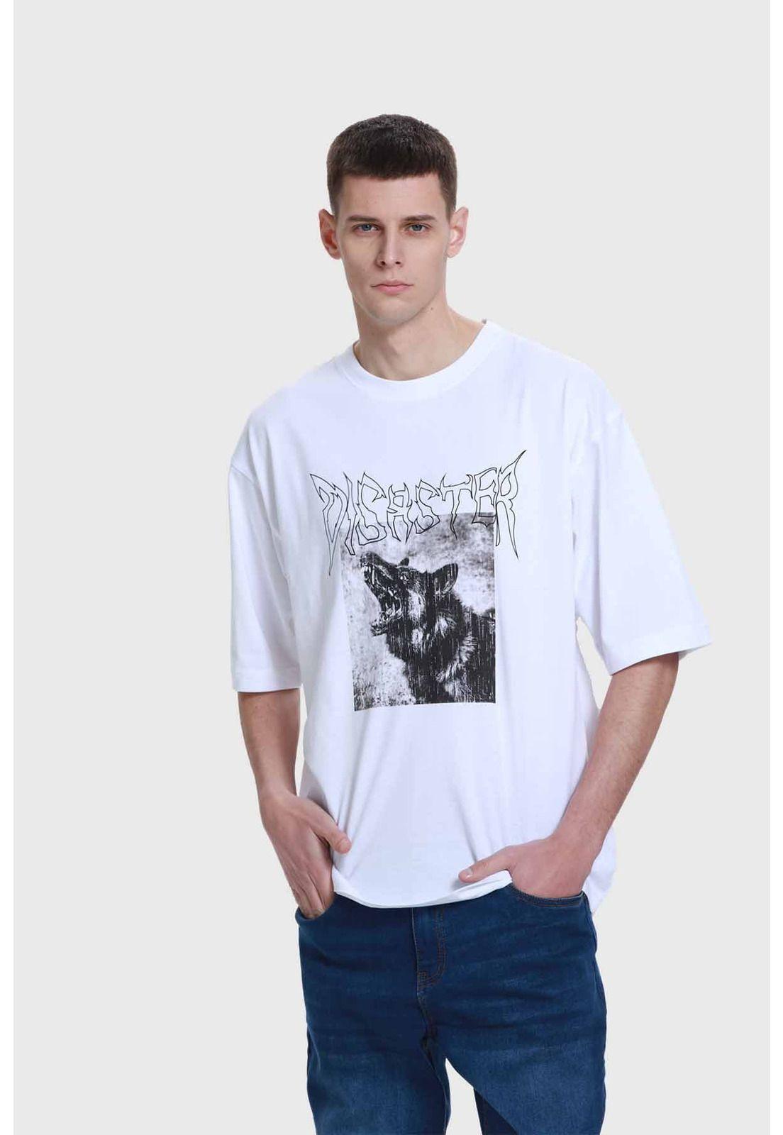 Polera Hombre Blanco-0