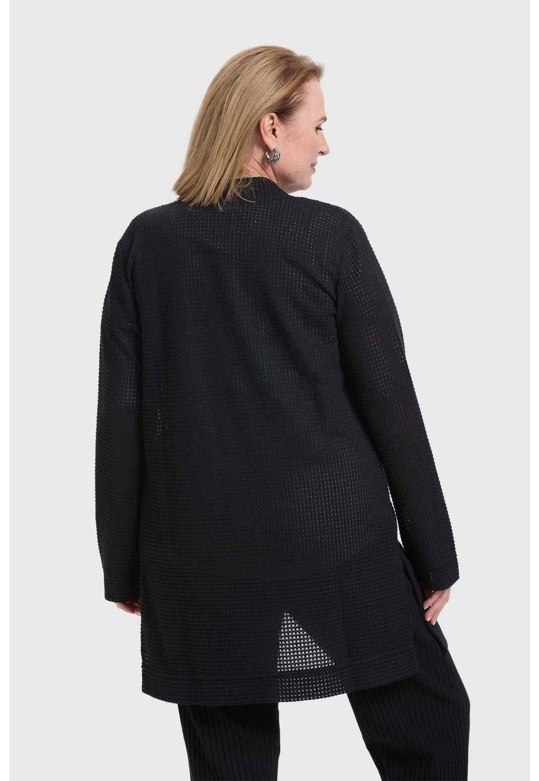 Polera Mujer Encaje Negro - lll-2