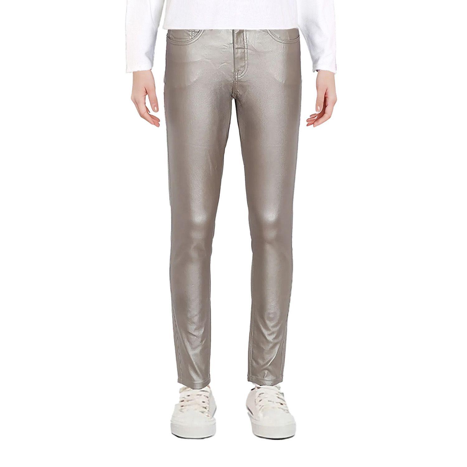 Jeans Mujer Skinny Brillante Champagne-0