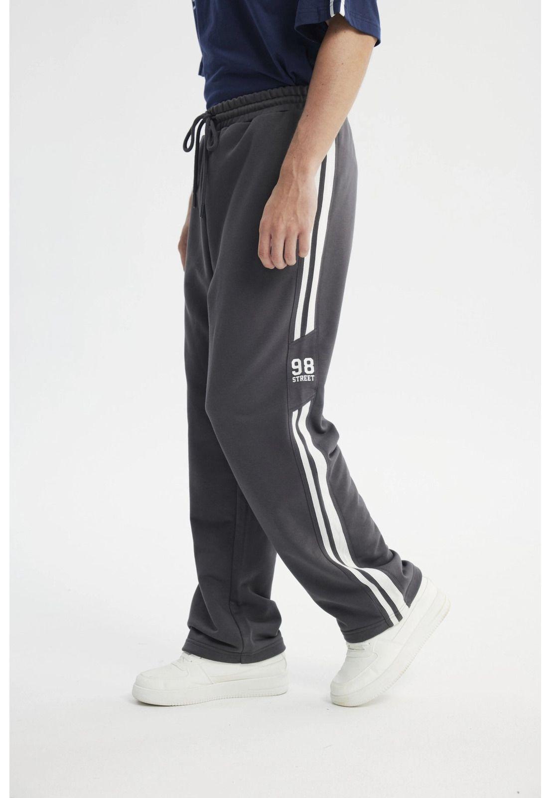 Pantalón Buzo Hombre Amplio Marengo-2