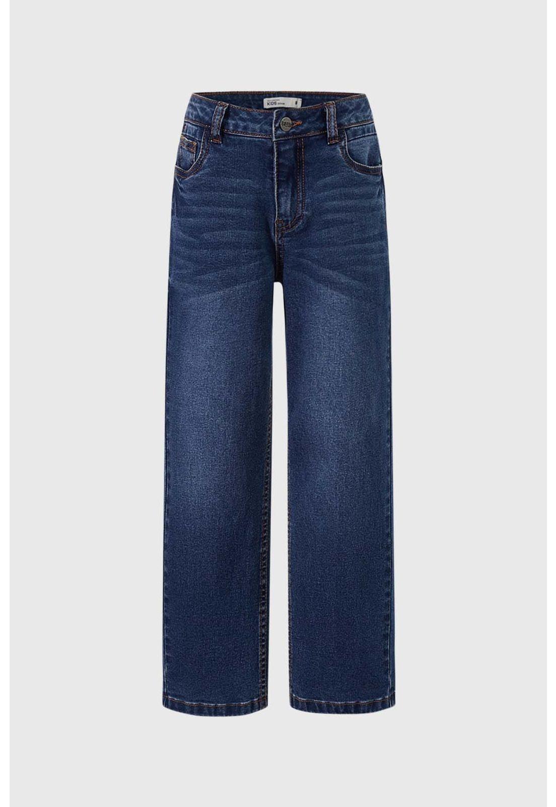 Jeans Niño Básico Azul - lll-0