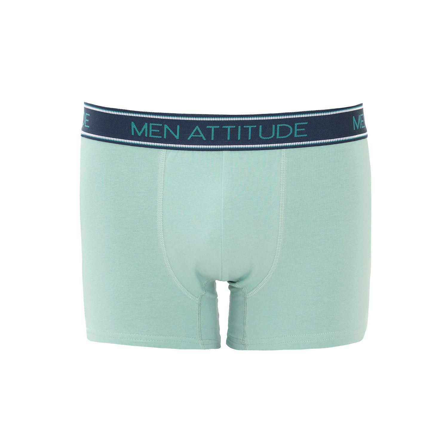 Boxer Hombre Bipack Verde Oscuro-0