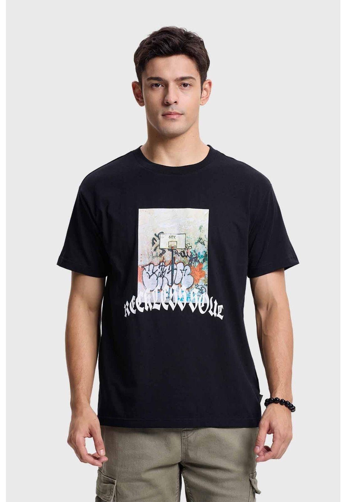 Polera Hombre Negro - lV-0