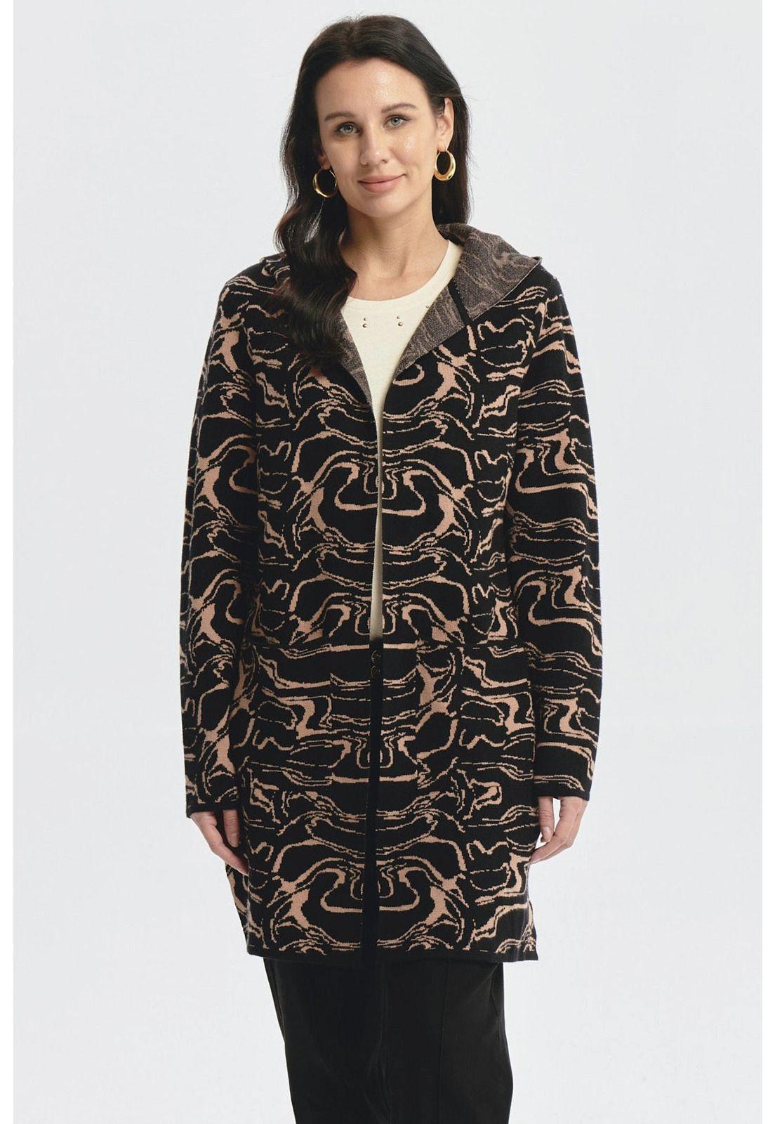 Sweater Mujer Tapado Negro - V-0