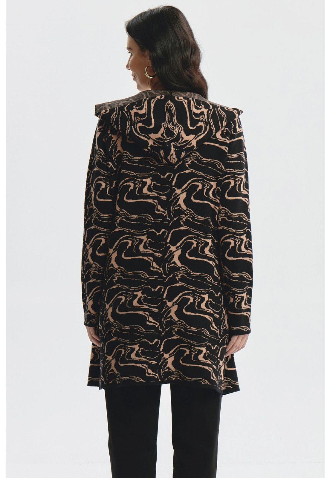 Sweater Mujer Tapado Negro - V-2