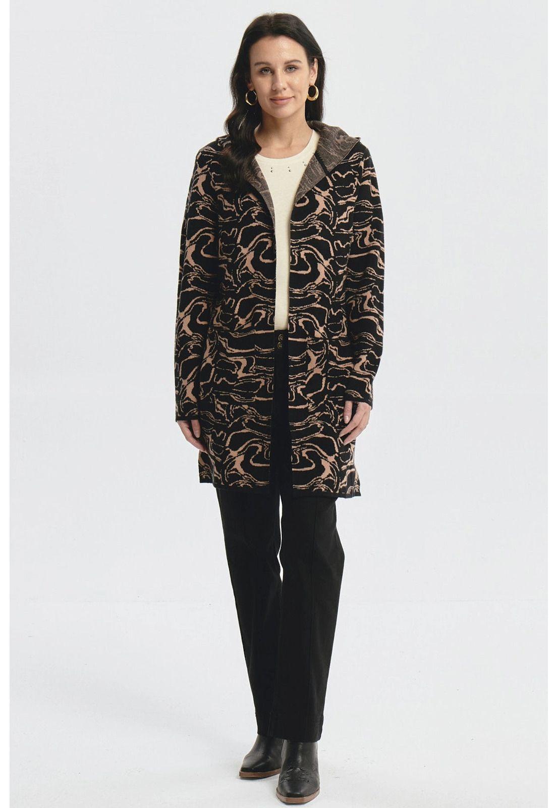 Sweater Mujer Tapado Negro - V-3