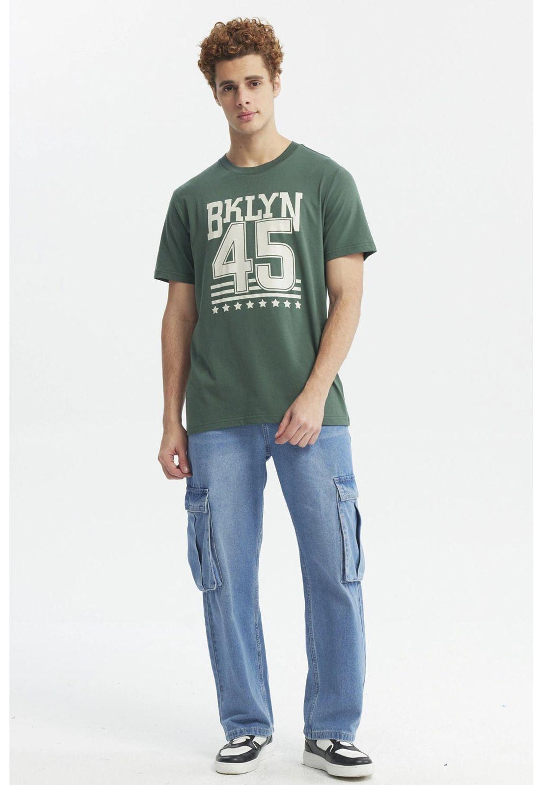 Polera Hombre Slim Verde - lll-3