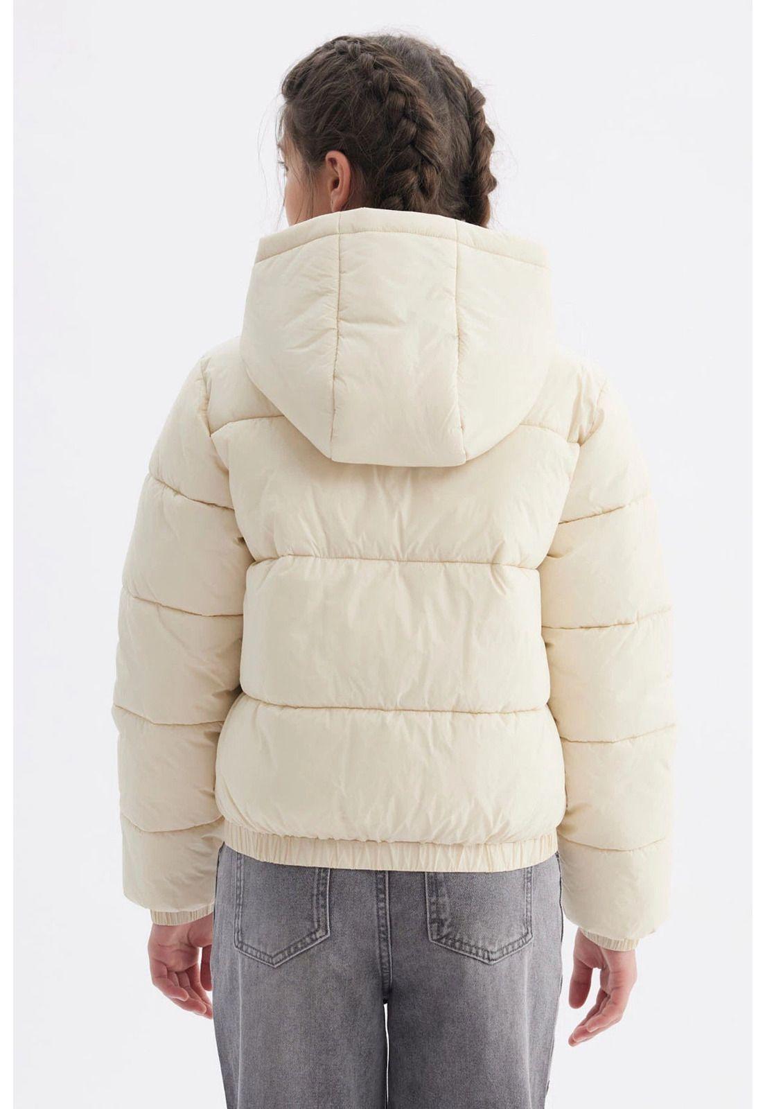 Parka Niña Básica Teen Crudo-2