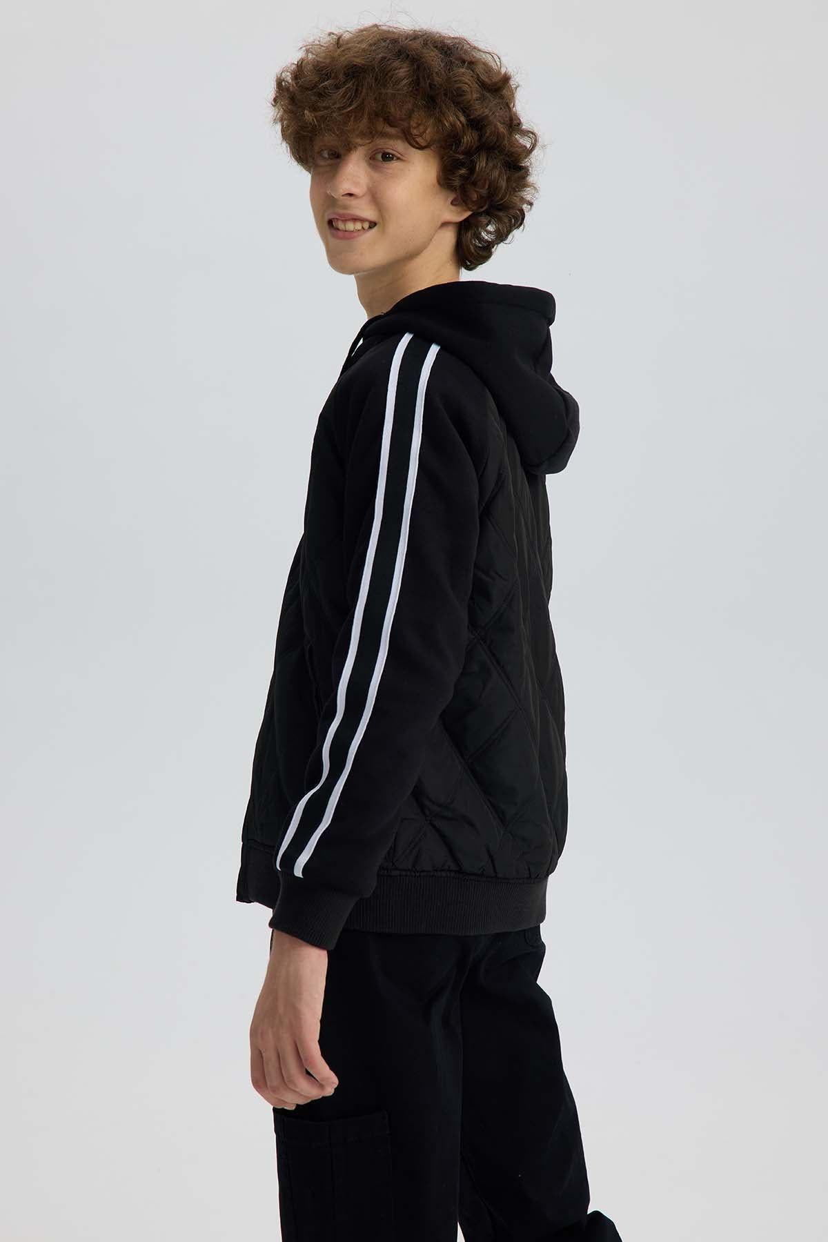 Chaqueta Niño Bomber Negro-2