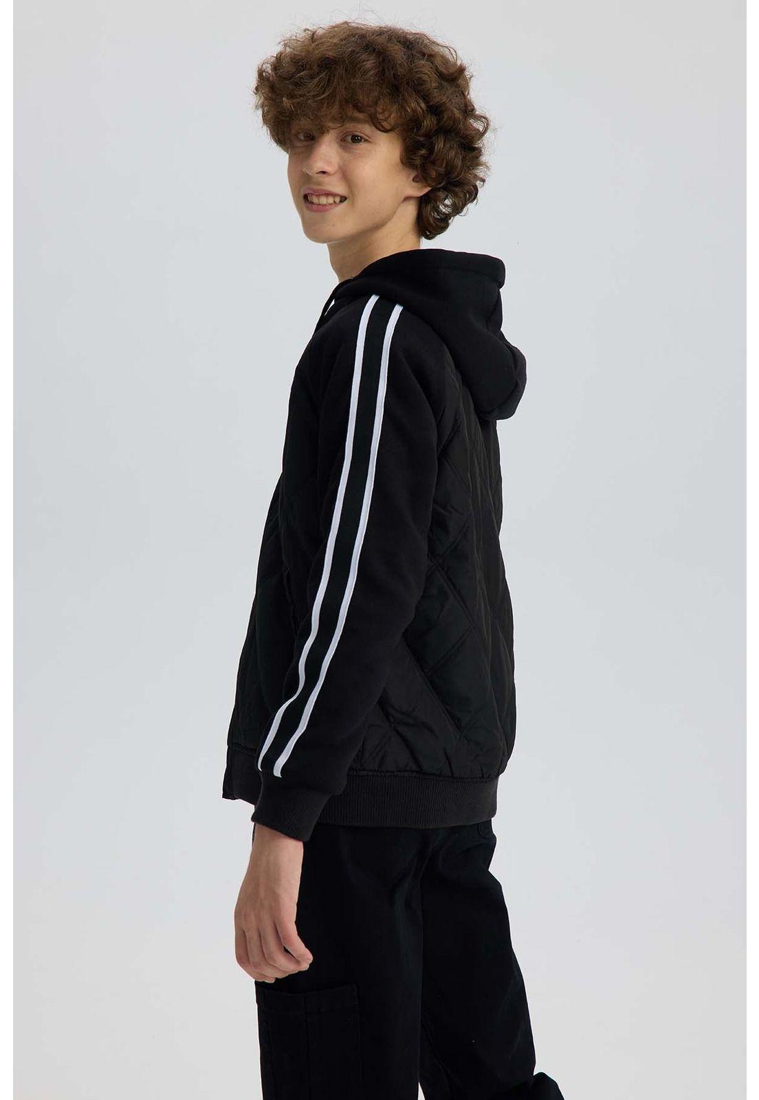 Chaqueta Niño Bomber Negro-2