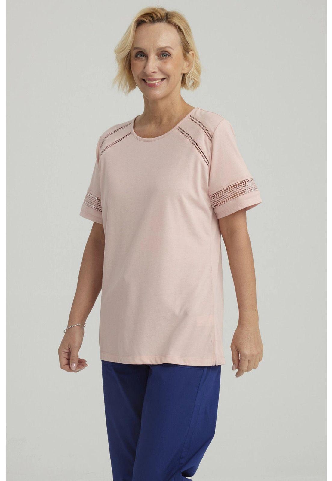 Polera Mujer Detalle Macramé Verde Claro-2