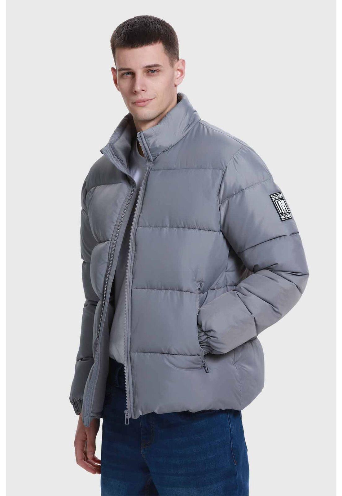 Parka Hombre Puffa Gris-1