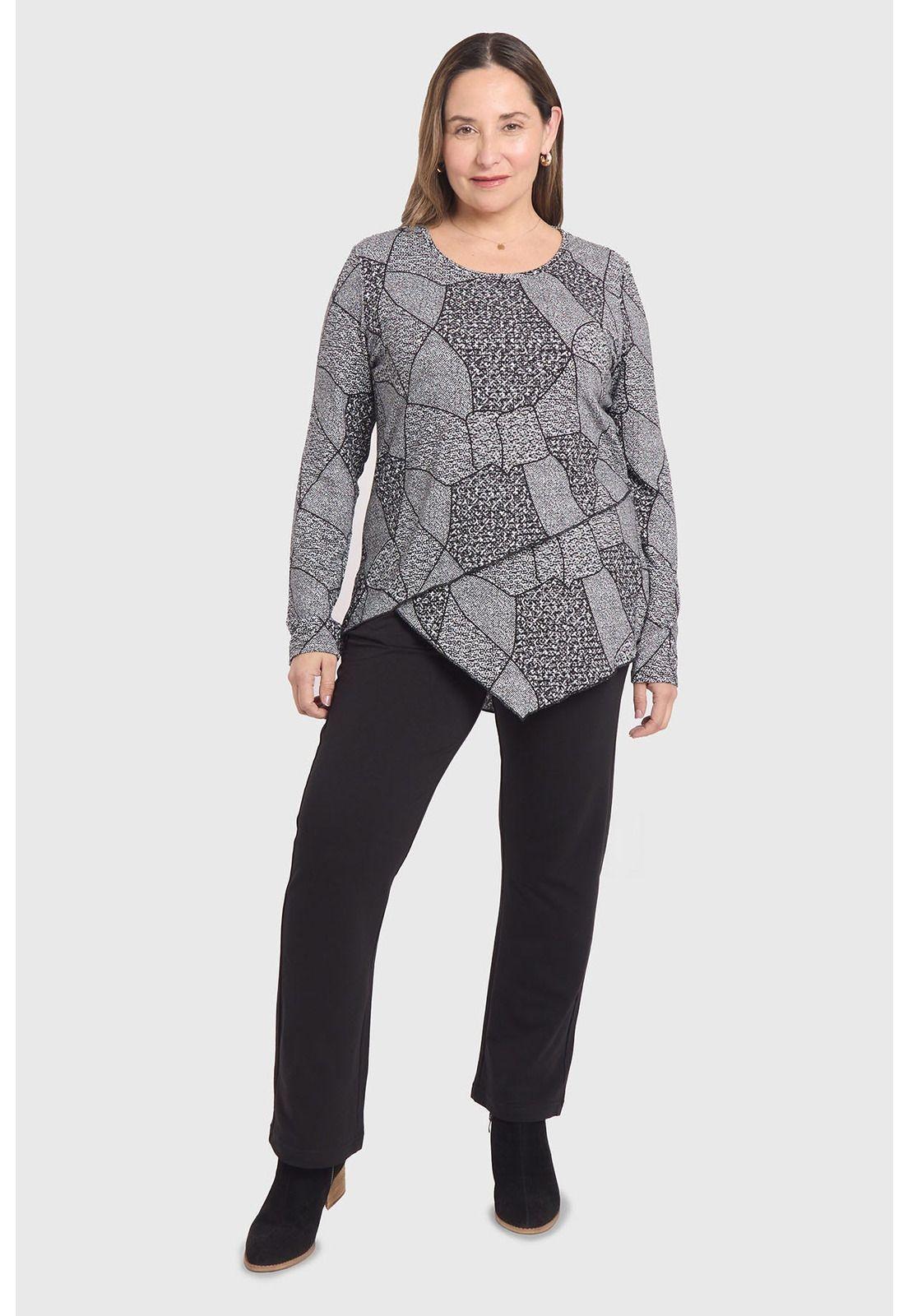 Sweater Mujer Cerrado Negro - lll-3