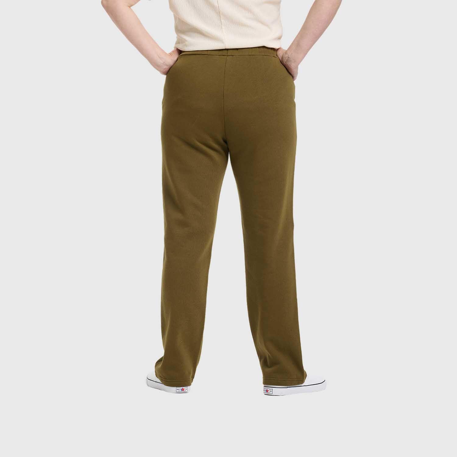 Pantalón Buzo Mujer Con Cordón Verde Militar Fashion's Park-2