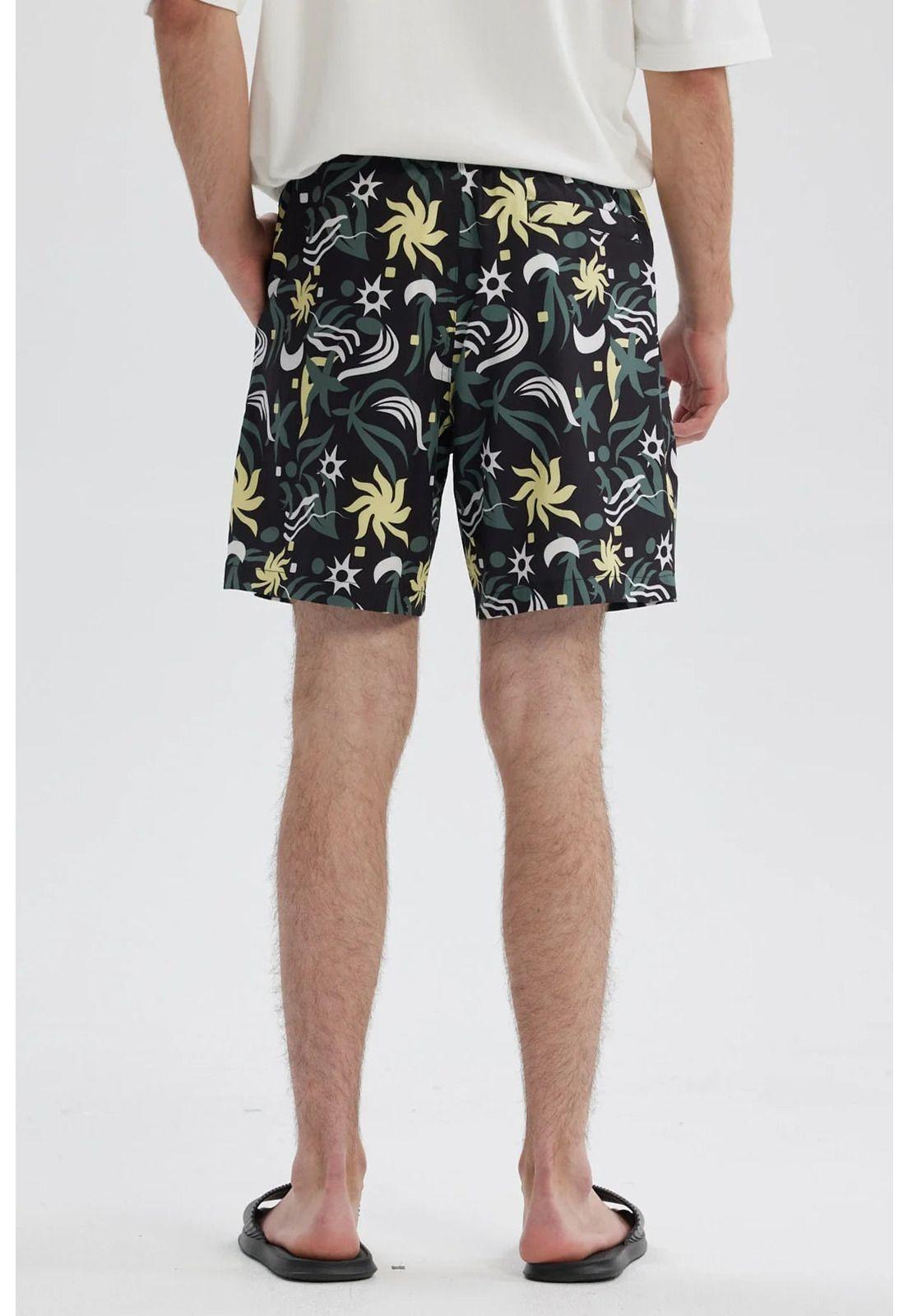 Short De Baño Hombre Full Rapport Negro - ll-2