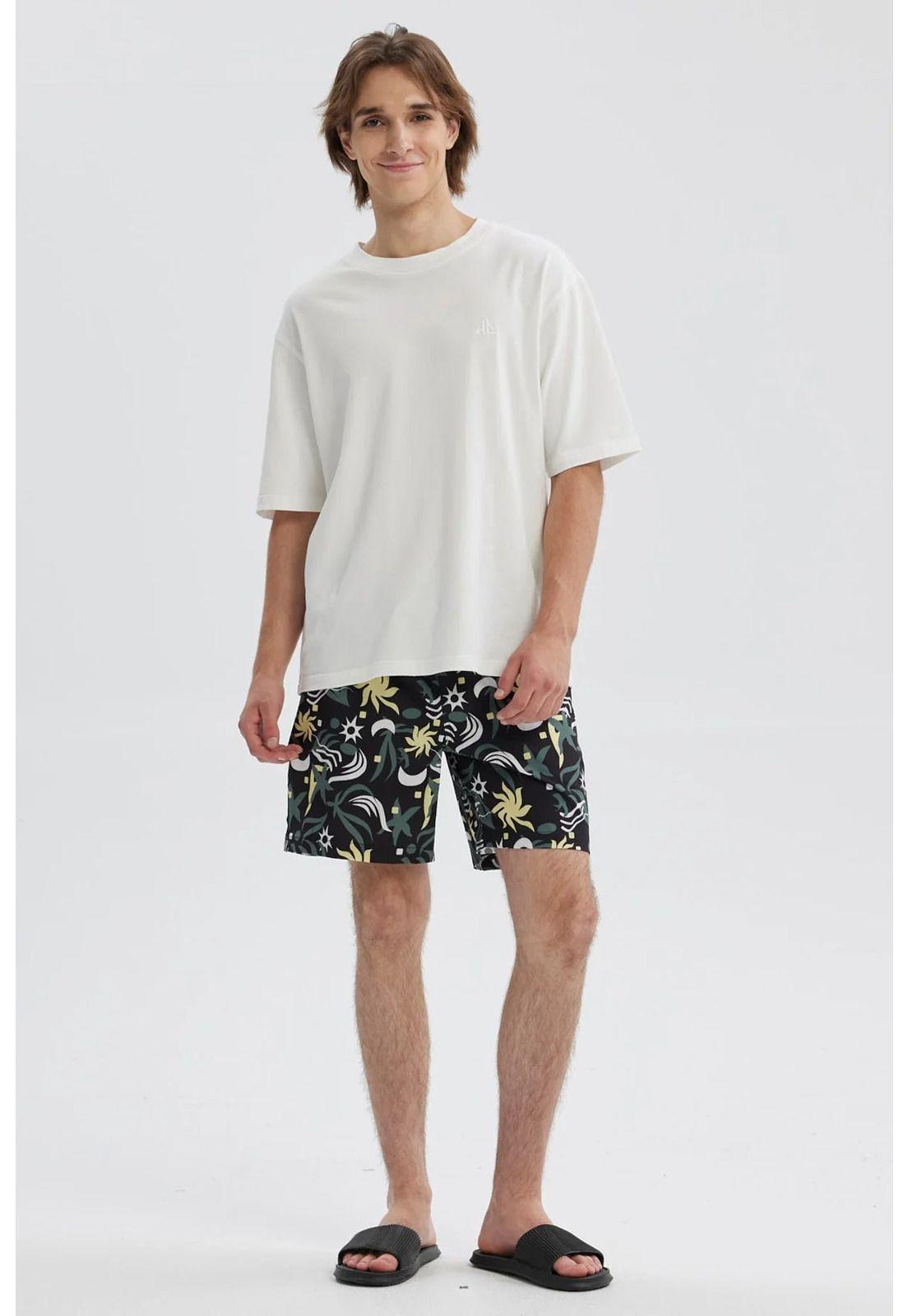 Short De Baño Hombre Full Rapport Negro - ll-3