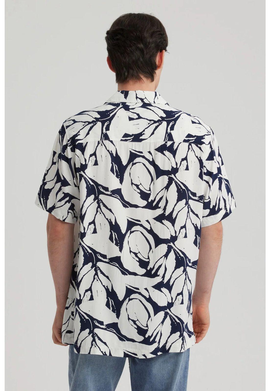 Camisa Hombre Rapport Azul - lV-2