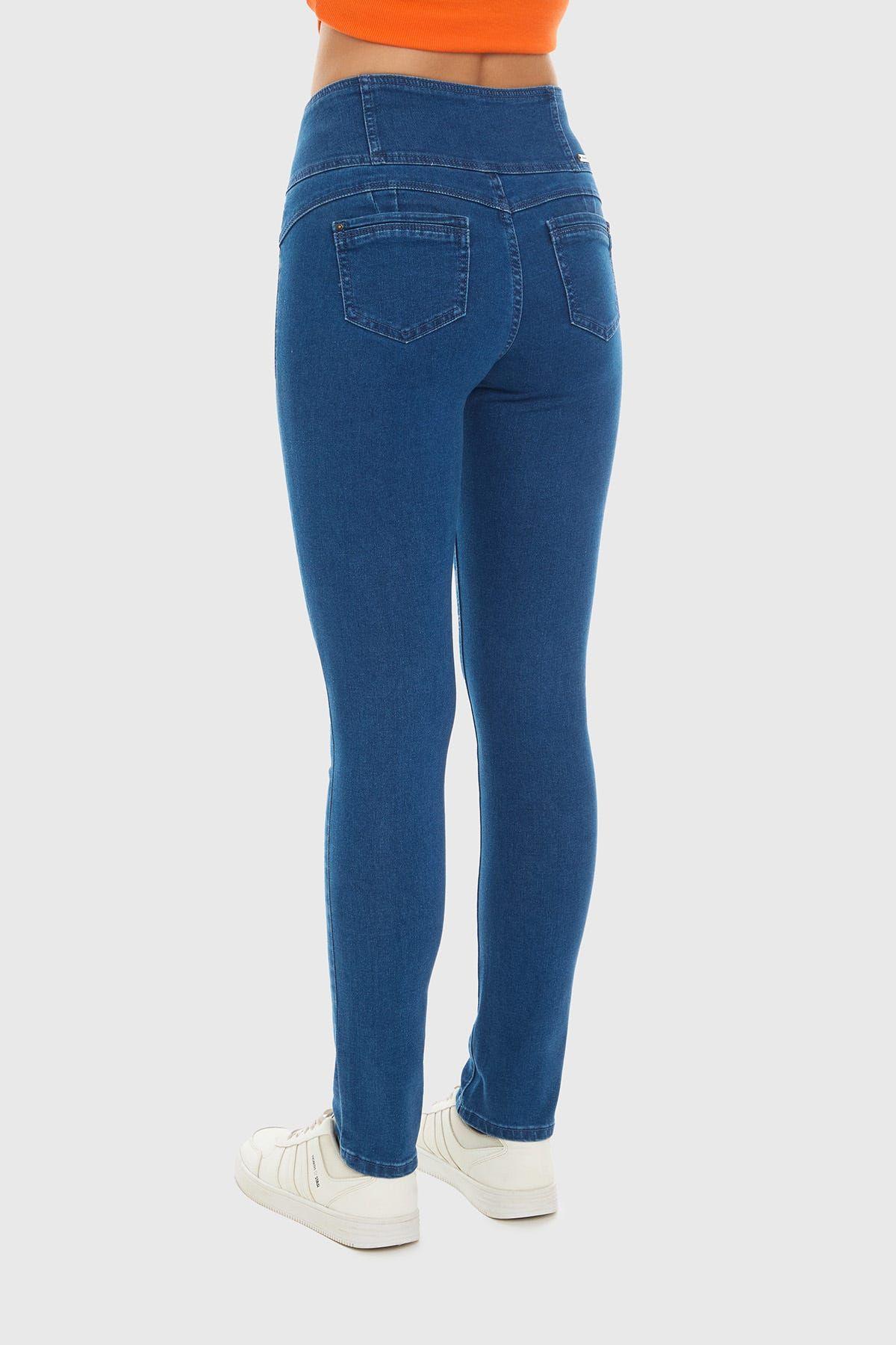 Jeans Mujer Castilla Skinny Azul-2