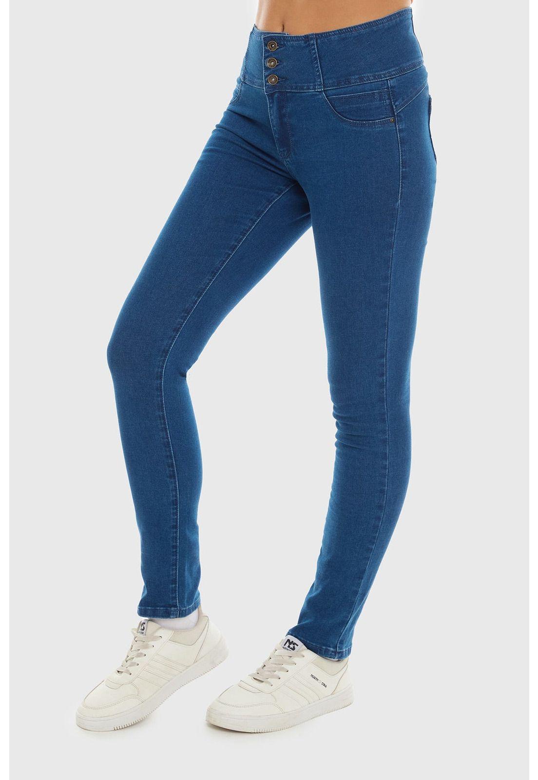 Jeans Mujer Castilla Skinny Azul-1