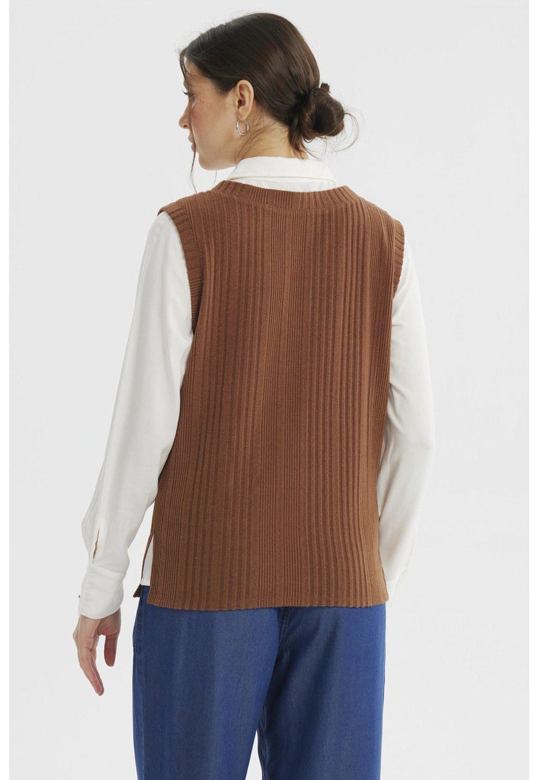 Sweater Mujer Vuelo Café-2